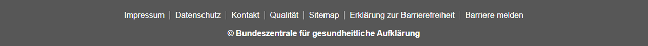 Screenshot FGP Footer Screenshot Frauengesundheitsportal Footer